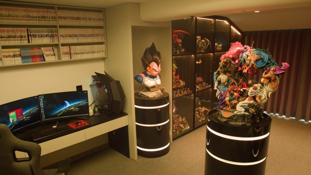 Không gian phòng làm việc độc đáo được lắp các giải pháp thông minh