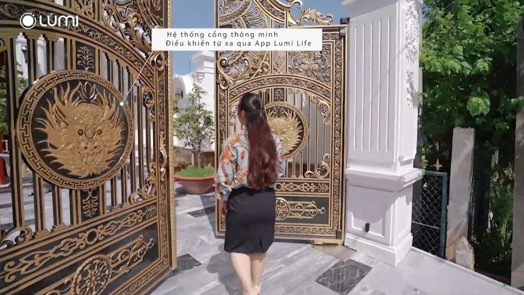 Hệ thống cổng thông minh điều khiển từ xa